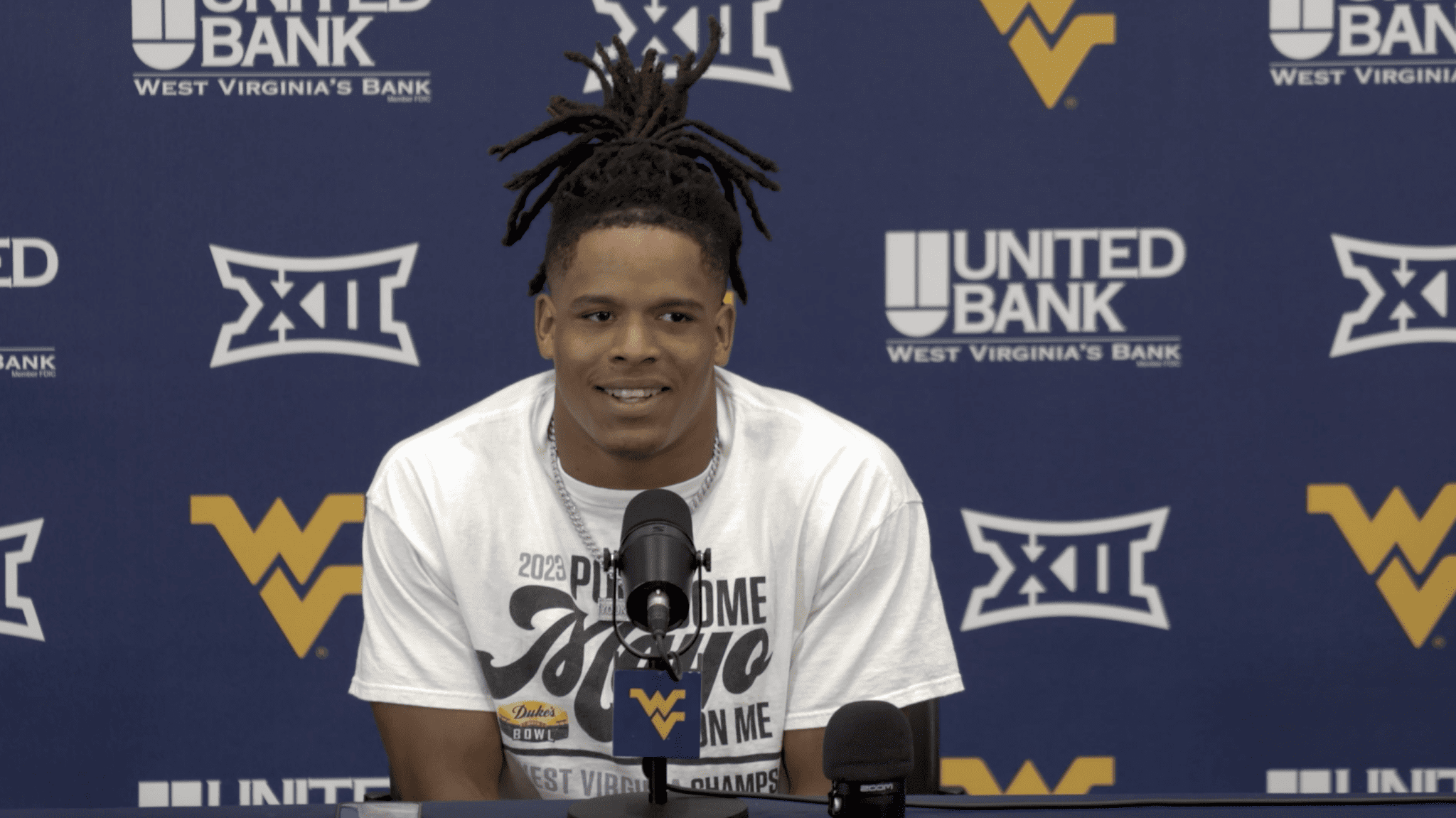 WVU Football RB Jahiem White